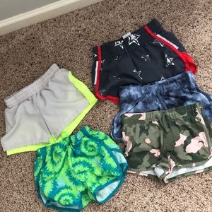 5 pair of girls play shorts!! All size Small 6